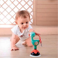 جغجغه صندلی غذا طرح شترمرغ چسبان هولی تویز Hola toys