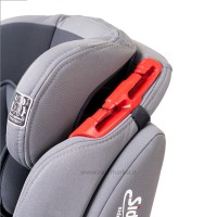 صندلی ماشین لورلی LORELLI مدل ایزوفیکس دار رنگ طوسی، نوک مدادی