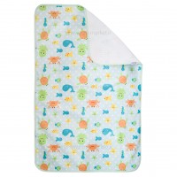 زيرانداز تعويض طرح اقيانوس سایز کوچک رنگ سبز ايسيز