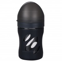 شیشه شیر 180 میل پیرکس کاور دار رنگ مشکی Twistshake