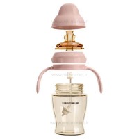 لیوان آبمیوه خوری 280 میل رنگ صورتی هی اور شی Heorshe