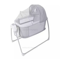 گهواره برقي و تخت کنار مادر رنگ طوسي ماستلا Mastela