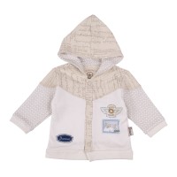 سویشرت کلاه دار نوزادی طرح هواپیما دانالو Danaloo