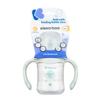 شیشه شیر آنتی کولیک  180 میل رنگ سبز کیکابو Kikkaboo