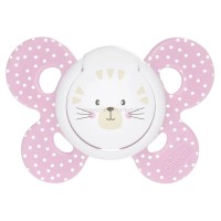 پستانک فیزیو کامفورت +6 ماه رنگ صورتی چیکو Chicco 0 (بدون جعبه)