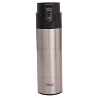 فلاسک آب استيل قفل دار رنگ سیلور پینکا Pinkah