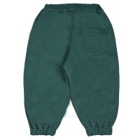 شلوار اسلش داخل کرک مخمل کبریتی طرح ساده رنگ سبز و طوسی