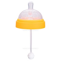 شیرخوری دسته دار 180 میل رنگ سرمه ای نارنجی رووکو Rovco