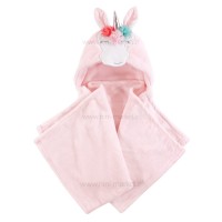 پتو دورپیچ طرح اسب تک شاخ صورتی ببه کانفورت bebe confort