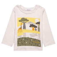 سه تیکه پسرانه اسپرت طرح جنگل رنگ زرد و سبز پاپو papo