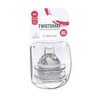 سرشیشه دو عددی آبمیوه خوری +4 ماه تویست شیک Twistshake