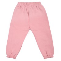 بلوز شلوار دخترانه طرح گل لاله رنگ صورتی رابو Raboo