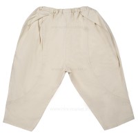 شلوار اسپرت مام استایل رنگ کرمی