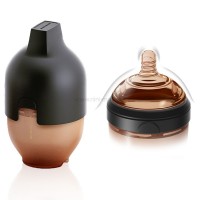 شيشه شير 160 ميل رنگ مشکي هی اور شی Heorshe