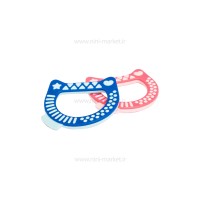 دندان گیر +0 ماه سواوینکس Suavinex طرح گربه آبی