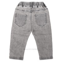 شلوار جین مام استایل رنگ طوسی روشن نادو Nado