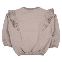 بلوز شلوار دخترانه طرح پلنگی رنگ شکلاتی رابو Raboo