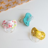 پستانک تکی بادامی 18 ماه به بالا طرح پلنگی زرد سواوینکس Suavinex (بدون جعبه)