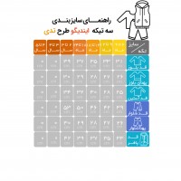 سه تکه دخترانه طرح تدی رنگ کرمی ایندیگو Indigo