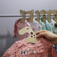 چوب لباسی چوبی طرح حیوانات الپی کیدز lp kids