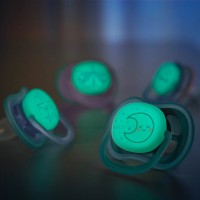 پستانک بادامی تکی الترا ایر 6 - 18 ماه طرح ماه شب‌تاب اونت Avent (بدون جعبه)