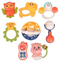 پک جغجغه طرح تخم مرغي رنگ زرد