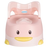 توالت آموزشی طرح جوجه رنگ صورتی بیبی هود Baby Hood