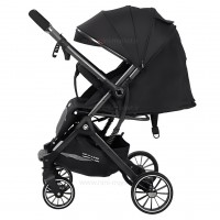 کالسکه تک مسافرتی روبه مادر شو رنگ مشکی کد 535 Kidilo