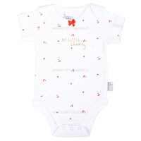 زیردکمه آستین کوتاه طرح گیلاس برند دانالو