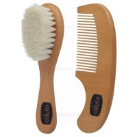 شانه و برس چوبي چيکو Chicco