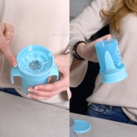 ليوان 360 درجه رنگ آبی تویست شیک Twistshake