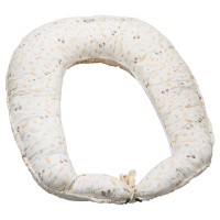 تشک گاردار آنتی رفلاکس 5 کاره طرح برگ و بلوط رنگ کرم ایسیز Isiz