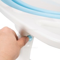 وان حمام تاشو ساده رنگ آبی برند خارجی