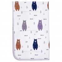 زیرانداز تعویض طرح خرس سایز کوچک رنگ طوسی ایسیز