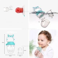 توری میوه خوری طرح خوک رنگ آبی چیکو Chicco