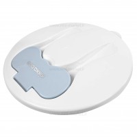 ظرف غذا چسبان و قاشق کیکابو Kikkaboo رنگ آبی