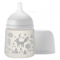 شیشه شیر 150 میل طرح روباه سواوینکس Suavinex