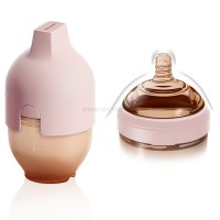 شيشه شير 160 ميل رنگ صورتی هی اور شی Heorshe