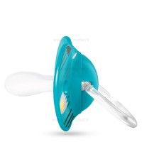 پستانک تکی طرح سياره 6-0 ماه بادامی رنگ آبی سواوینکس Suavinex (بدون جعبه)