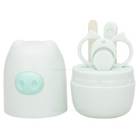 ست مانیکور طرح خوک رنگ سبز بیبی سیل Babisil