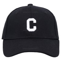 کلاه اسپرت طرح C رنگ مشکی برند خارجی
