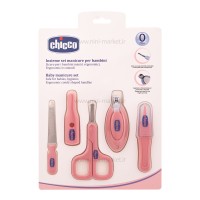 ست مانیکور 4 تکه رنگ صورتی چیکو Chicco