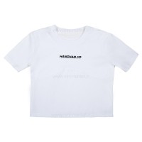 تیشرت اسپرت طرح لاتین رنگ سفید