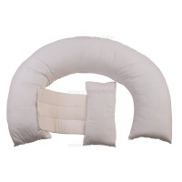 بالش بارداری دوکاره ایسیز Isiz رنگ سفید مدل C-SHAPE