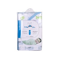 قنداق چسبی نوزاد طرح نهنگ بیبی فورلایف Baby4life