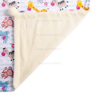 پتو دورپیچ مخمل طرح حیوانات برند کارترز Carters