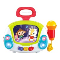 اسباب بازی هولا تویز Huile Toys مدل میکروفن موزیکال ضبط صدا کد 3138