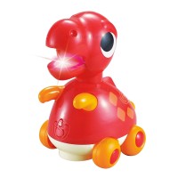 دایناسور موزیکال رنگ قرمز کد 6110 هولی تویز Huile Toys