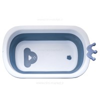 وان حمام تاشو طرح تاج دار رنگ آبی خارجی