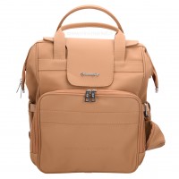 ساک لوازم کوله اي مدل براوو خاوياري رنگ نسکافه اي Qz